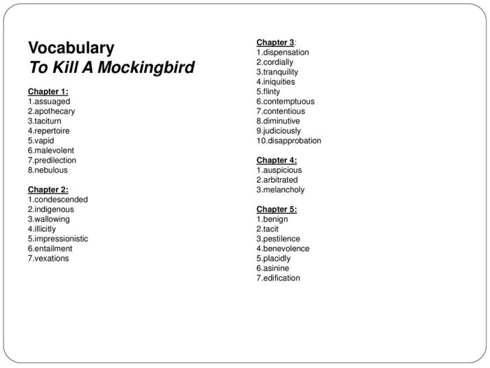 Entailment to kill a mockingbird