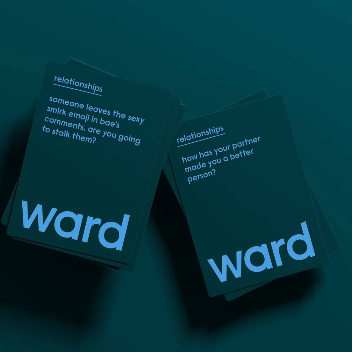 Hella awkward card game questions