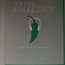 Blitzer algebra and trigonometry book